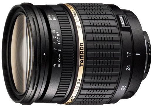 Tamron SP Auto Focus 17-50mm F/2.8 XR Di-II LD SP Aspherical (IF) Zoom Lens with Built In Motor for Nikon Digital SLR