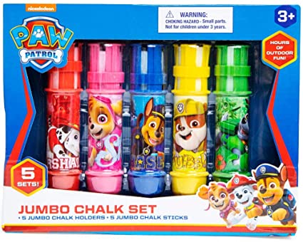 Paw Patrol Jumbo Chalk Set