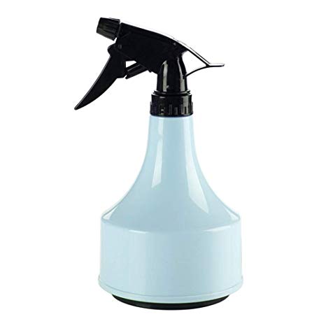 Rocutus 1pcs 600ML Watering Spray Bottle,Plant Mister Adjustable Nozzle Watering Can for Garden,Indoor Plants (Blue)