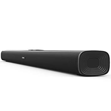 Soundbar, SAKOBS TV Soundbar with Wired & Wireless Bluetooth 4.2 Speaker and Wall Mount, Three Equalizer Mode Audio Speaker, Deep Bass for Home Theater, Optical/Aux/RCA Connection, Remote Control