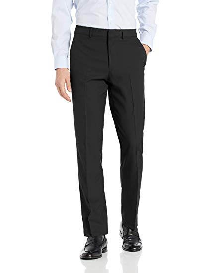 Dockers Men's Microfiber Mini Herringbone Dress Pant