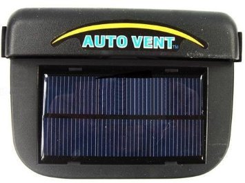 1W Solar Powered Window Fan Ventilator Auto Cool Air Vent For Car Vehicle