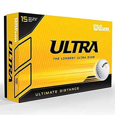 Wilson Ultra Lue 15 Golf Balls - White