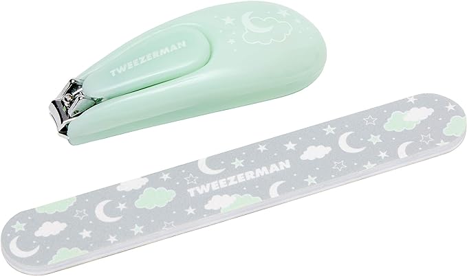 TWEEZERMAN Baby Nail Clipper with Bear File