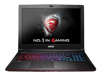 MSI GE62 APACHE-276 156 GAMING NOTEBOOK LAPTOP Geforce GTX 960M i7-5700HQ 12GB 1TB