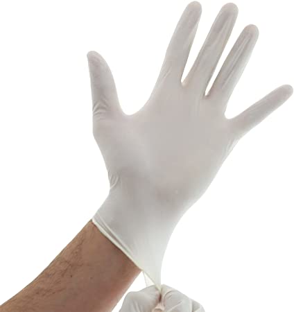 Royal General Purpose Latex Disposable Gloves, Small, Package of 1,000