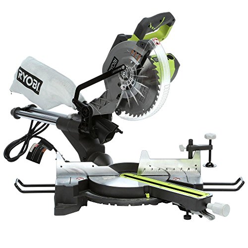 RYOBI TSS102L Sliding Miter Saw with Laser 15-Amp 10 in.