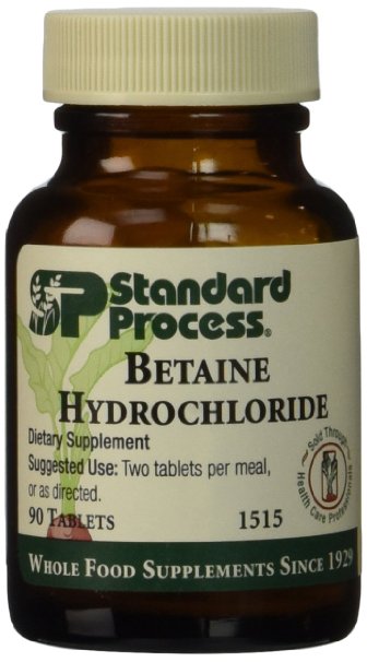 Betaine Hydrochloride 90 Tablets