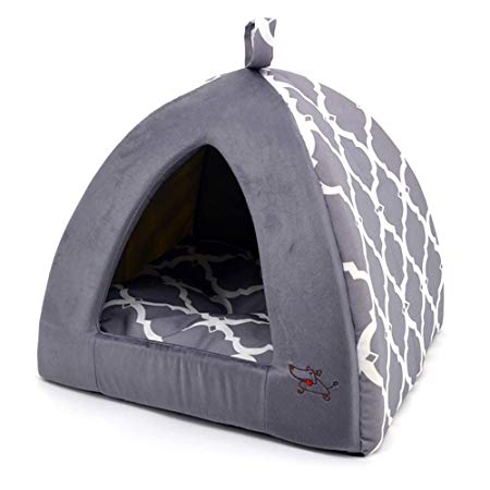 Best Pet Supplies, Inc. Pet Cave / Tent Bed for Dogs and Cats
