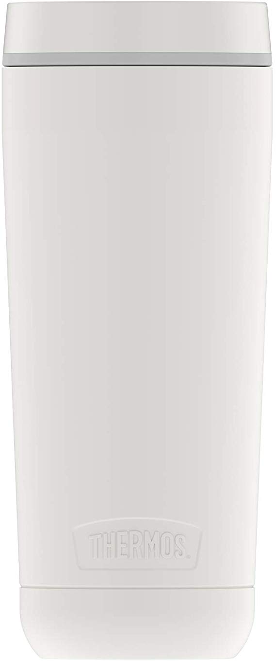 Guardian Collection by Thermos 18 Ounce Stainless Steel Travel Tumbler, White