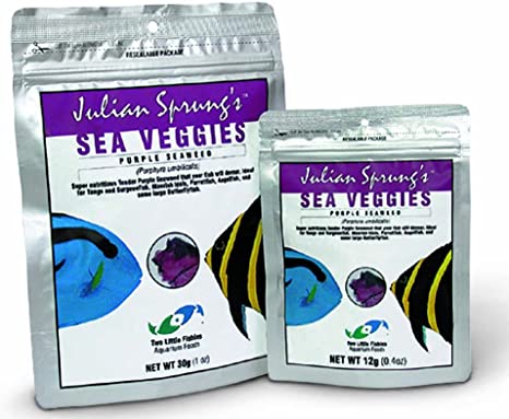 Two Little Fishies Julian Sprung's SeaVeggies: Purple Seaweed (30g/1oz)