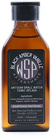 WSP Aftershave Tonic Splash 100ml (Black Amber Vanille)
