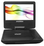 Sylvania Portable DVD Player SDVD7027-C 7-Inch Swivel Screen Black