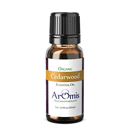 Cedarwood Essential Oil - Certified Organic - 100% Pure Therapeutic Grade - 10ml