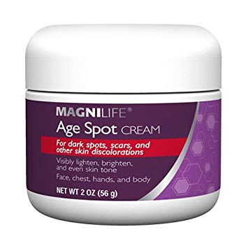 Age Spot Cream by Magnilife | Natural Botanical Formula for Youthful Skin Tone | 2 oz