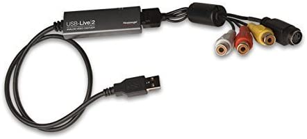 USB-Live2: Capture, display and record old VHS tapes to your PC or Laptop