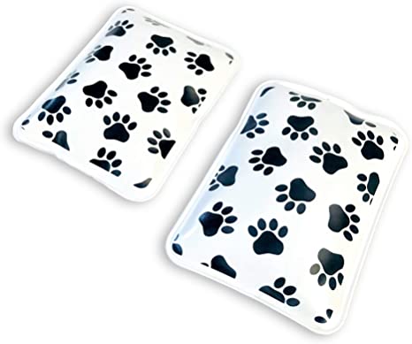 Instant Reusable Hand Warmers, Click Heat Pads with Animal Paw Print. Perfect Pet Gift, Dog Gift, Cat Gift, Animal Lovers. REACH Tested Safe.