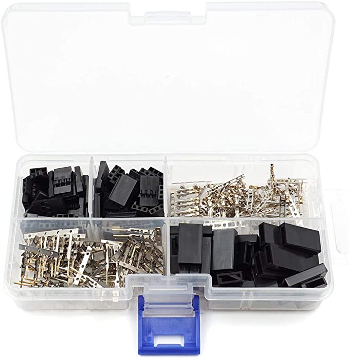 30 Sets Servo Plug Male Female Connector Crimp Pin Kit Compatible Futaba for Hitec Spektrum RC