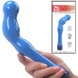 Blue Prostate Massager Male Sex Toy - Adult Mens Product - 30 Day No-Risk Money-Back Guarantee