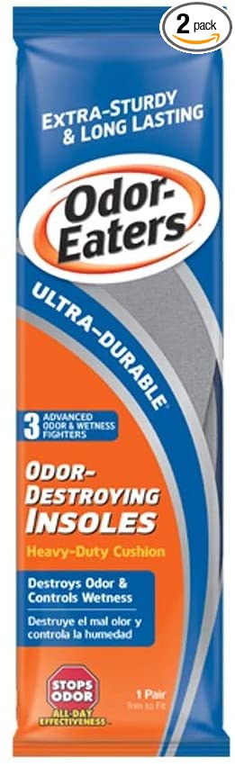 Odor Eaters Insoles Ultra-Durable (2 Pack)