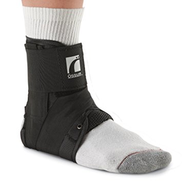 Gameday Figure Eight Strap Ankle Brace, BLACK, S