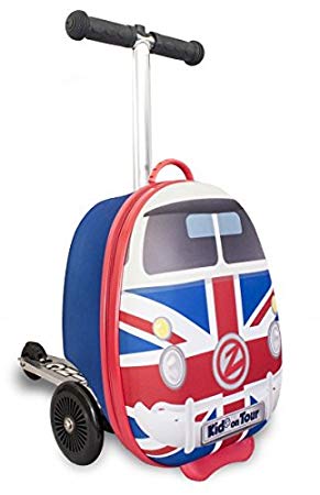 ZincFlyte Kid's Luggage Scooter 15" - Union Jack