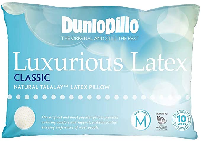 Dunlopillo T2771 Luxurious Latex Classic Medium Profile Pillow