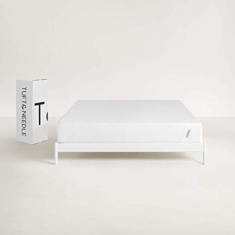 Tuft & Needle Full Mattress, Bed in a Box, T&N Adaptive Foam, Sleeps Cooler with More Pressure Relief & Support Than Memory Foam, Certi-PUR & Oeko-Tex 100 Certified, 10-Year Warranty.