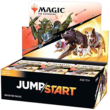 Jumpstart Booster Box | Magic: The Gathering | 24 Booster Packs | 20 Cards Per Pack Including Basic Land Cards