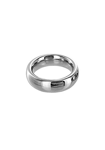 Master Series Stainless Steel Cock Ring, Medium