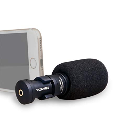 COMICA CVM-VS08 Cardioid Directional Best Selling Mic Shotgun Video Microphone with Super Anti-interference for Smartphone for Iphone
