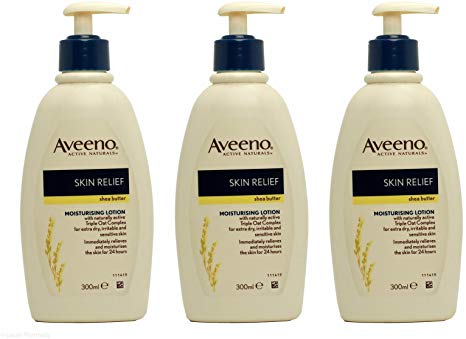 Multibuy 3x Aveeno® Skin Relief Moisturising Lotion with Shea Butter - 300ml