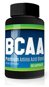 BCAA Amino Acids 1600 mg Maximum Strength Bodybuilding Supplement - Muscle Enhancement Pills - Maximize Muscle Growth, Strength, Stamina & Recovery (1)
