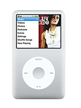 Apple iPod classic 160 GB Silver (6th Generation)  (Discontinued by Manufacturer)