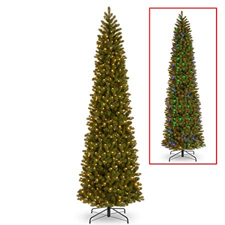 National Tree 12 Foot Downswept Douglas Fir Pencil Slim Tree