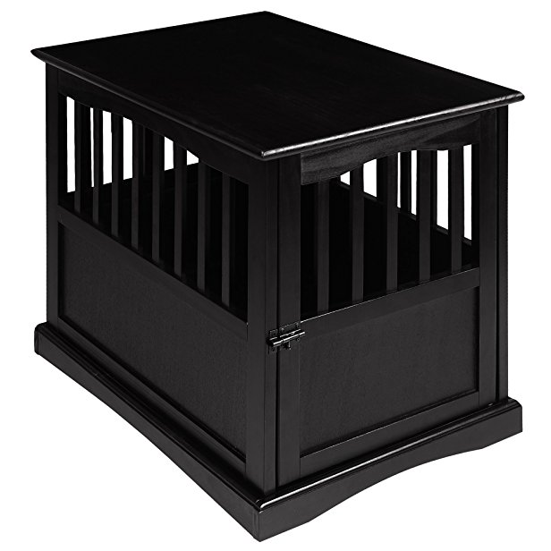 Casual Home Pet Crate, Black, 24 Inch