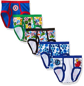 Marvel Big Boys' Avengers 5pk Underwear