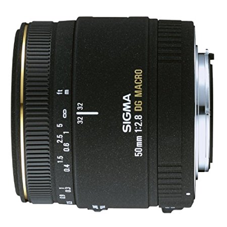 Sigma 50mm f/2.8 EX DG Macro Lens for Nikon SLR Cameras - Fixed