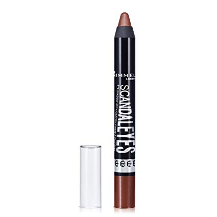 Rimmel Scandaleyes Shadow Stick, Bad Bronze Eye Shadow Pencil for Long Wear and Easy Application, no Eye Shadow Brush Required