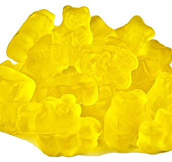 Mango Gummi Gummy Bears Candy 1 Pound Bag