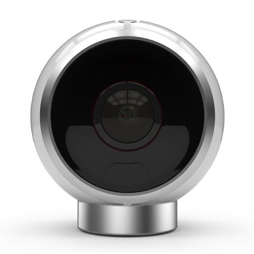 ALLie Home 360 Degree Camera 24/7 Live Streaming, Monitoring & Cloud Recording (White)