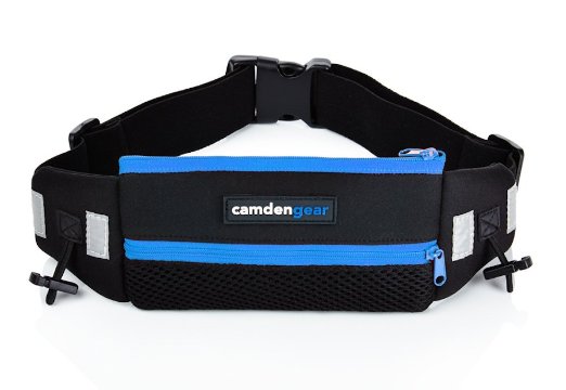 Running Belt By Camden Gear Fits iPhone 6 6s Plus And Android Smartphone Perfect for Waist Sizes 24quot-47 Men and Women