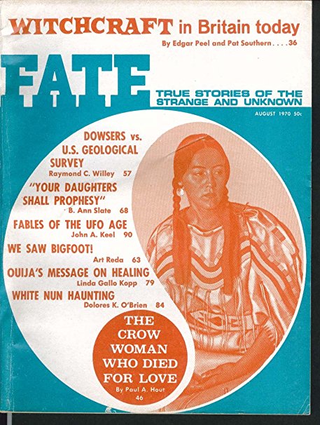 FATE #245 Witchcraft Dowsers vs US Geological Survey UFO Bigfoot Ouija 8 1970