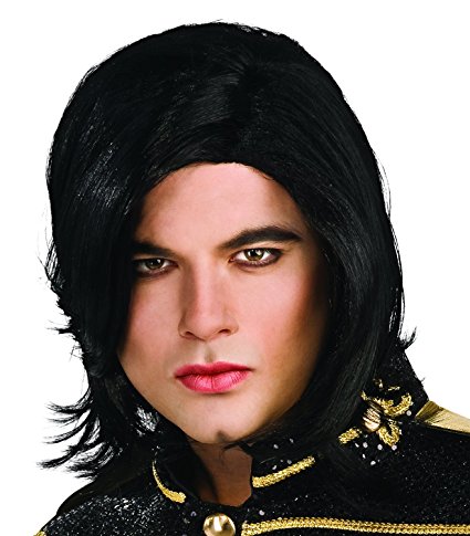 Michael Jackson Adult Long Straight Wig