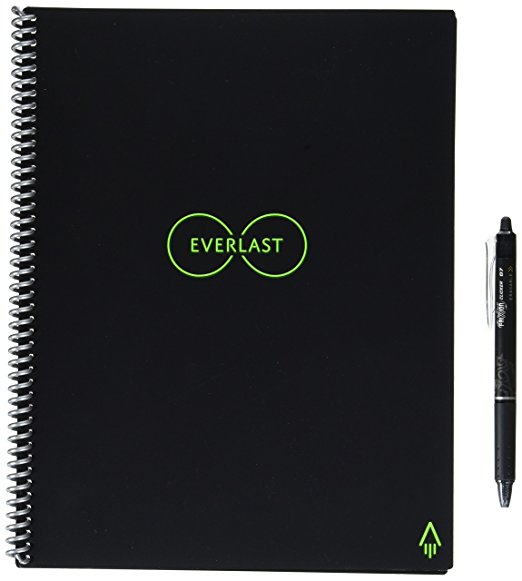Rocketbook EVR-L-R Erasable, Reusable Wirebound Notebook - Letter Size