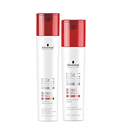 Schwarzkopf Hairtherapy Repair Rescue Reversilane Shampoo (250ml) & Conditioner (200ml) Combo