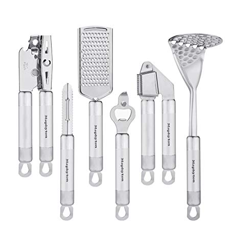 Stainless Steel Utensil Set, 6-Piece Kitchen Gadgets Tool Sets by Maphyton