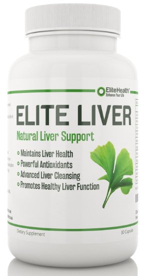 Cleanse & Protect Your Liver With Elite Liver® - Restore Your Liver Health Fast - 1,000MG High Strength Liver Tablets