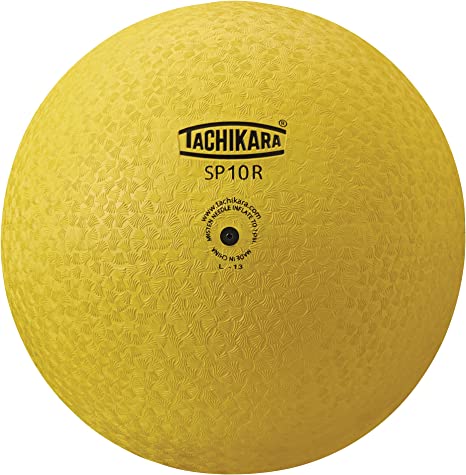 Tachikara SP10R Playground Ball, Yellow , 10" Diameter
