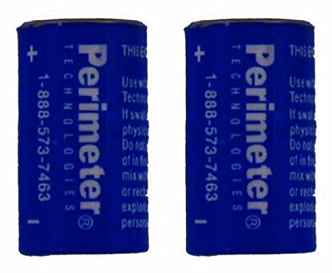 Perimeter Technologies Two Pack Perimeter Pet Fencing Dog Collar Batteries by